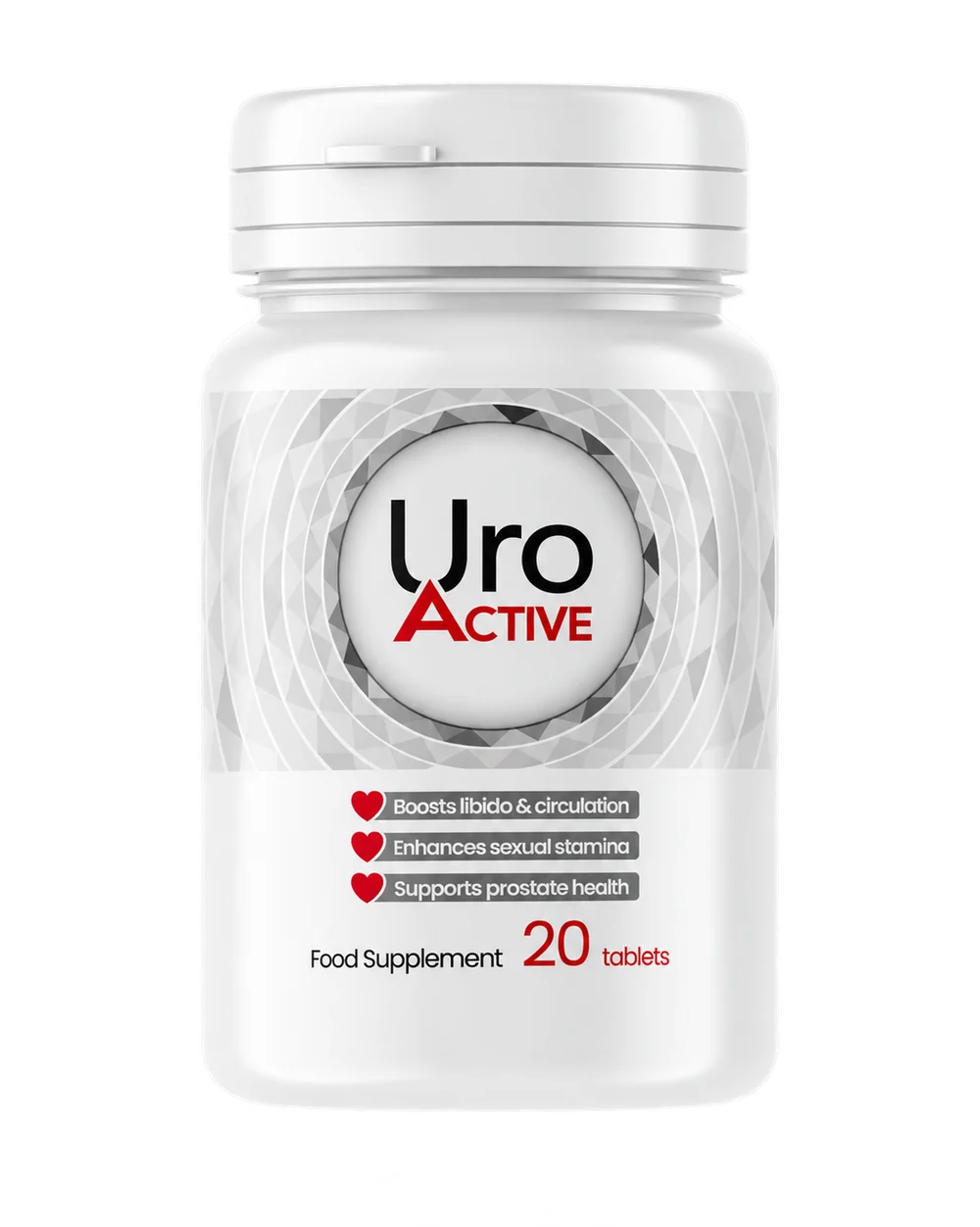 Dóza Uro Active s 20 tabletami, doplnok stravy na prostatu, prekrvenie a sexuálnu výdrž od výrobcu